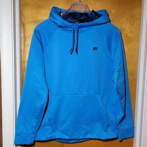 Russell Athletic Bright Blue Fleece Hoodie